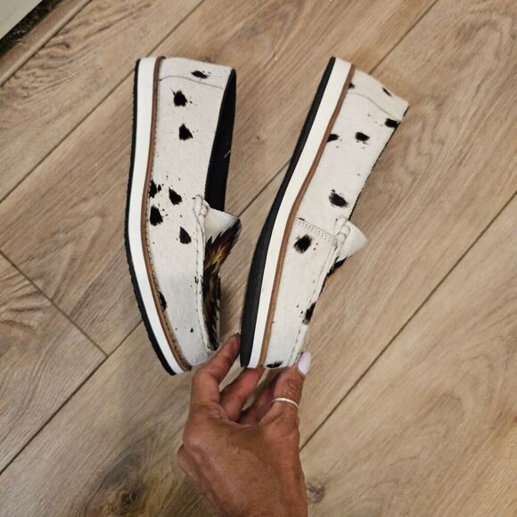 Myra's Uranium Southwestern Cloth Loafers Size 9 - Picture 4 of 7